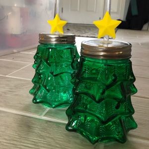 christmas tree mason jar cups❤️
